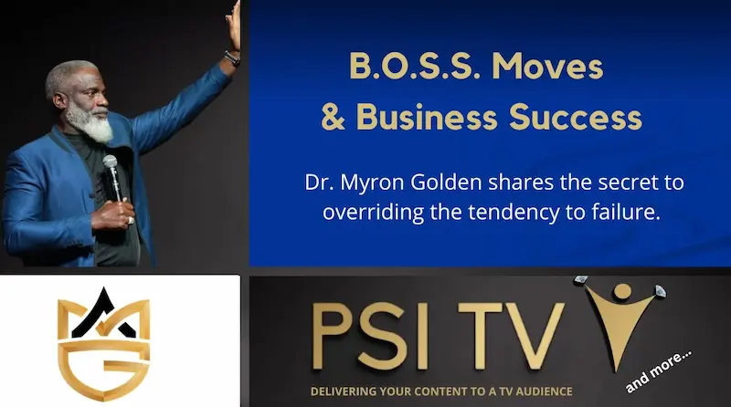 Dr. Myron Golden - PSI TV Guest