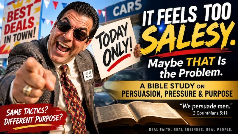 “It Feels Salesy.” Maybe That’s the Problem.