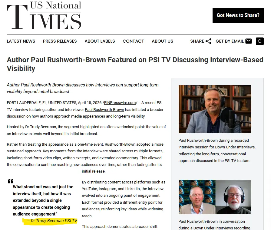 Why Interviews Build Long-Term Visibility Beyond the Broadcast